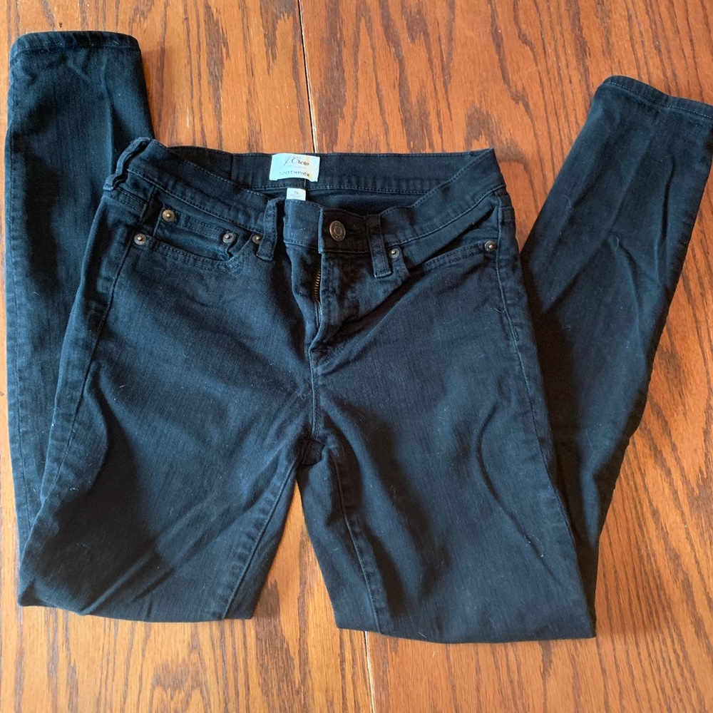 Black J.Crew Skinny Jeans